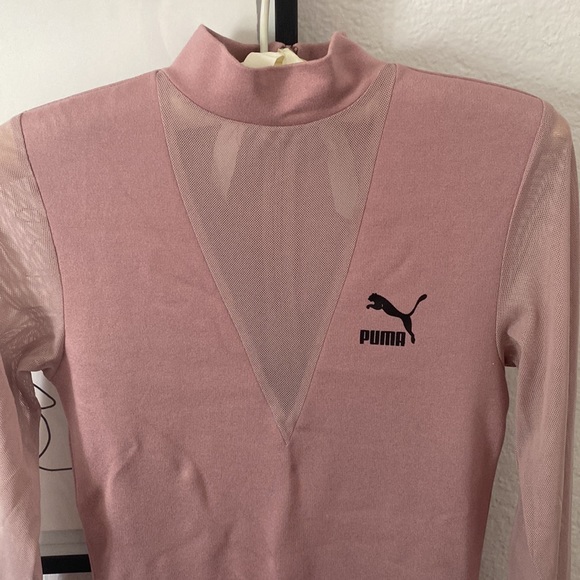 PUMA mesh body con dress!! Only worn once - Picture 4 of 9